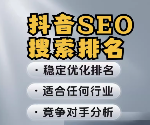 抖音seo  搜索排名 