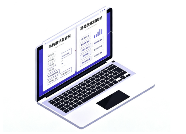 只建网站不做优化行不行？
