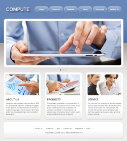 No.8119  触摸屏公司网站(英