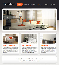 No.8123  家具公司网站(英文