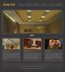 No.8121  集成吊顶网站(英文