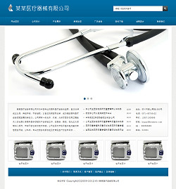 No.3128  医疗器械公司网站